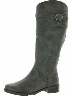Discount ๐ Journee Collection Brooklyn ๐ฉ Womens Faux Leather Tall Knee-High ๐ฅพ Boots โ
