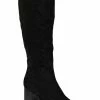 Cheap 😉 Journee Collection XWC-Gentri 👩 Womens Suede Zip Up Mid-Calf 🥾 Boots ❤️