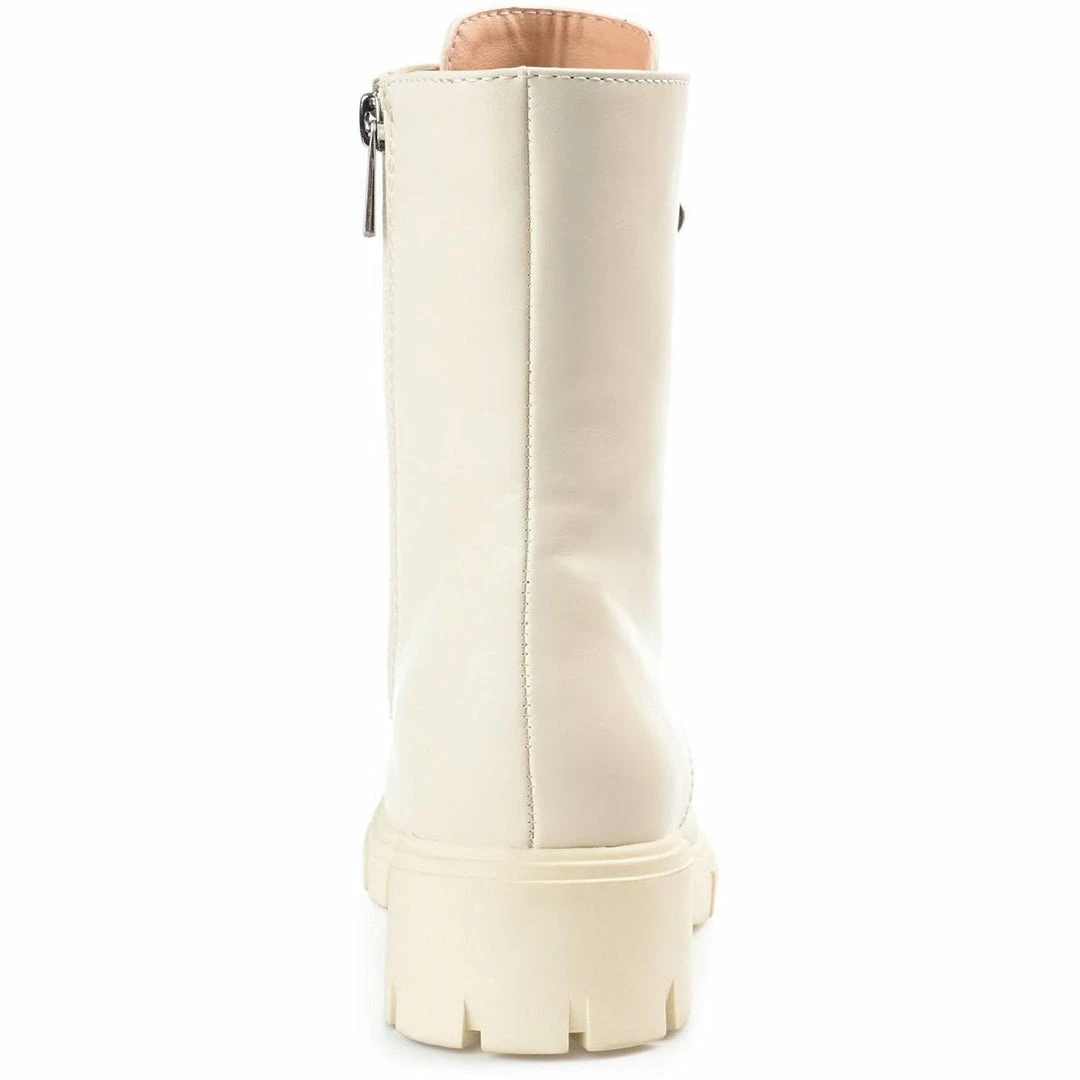 Flash Sale ⌛ Journee Collection Madelynn 👩 Womens Faux Leather Ankle Combat & Lace-up 🥾 Boots 😉 3 Flash Sale ⌛ Journee Collection Madelynn 👩 Womens Faux Leather Ankle Combat & Lace-up 🥾 Boots 😉 - Image 3