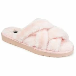 Buy 🧨 Journee Collection 👩 Women's Faux Fur Quiet Slipper ⭐