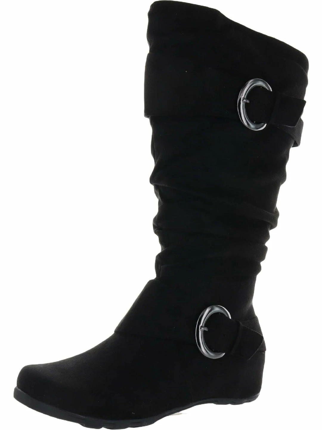 Promo ⭐ Journee Collection Jester 👩 Womens Faux Suede Wide Calf Knee-High 🥾 Boots ✔️ 1 Promo ⭐ Journee Collection Jester 👩 Womens Faux Suede Wide Calf Knee-High 🥾 Boots ✔️