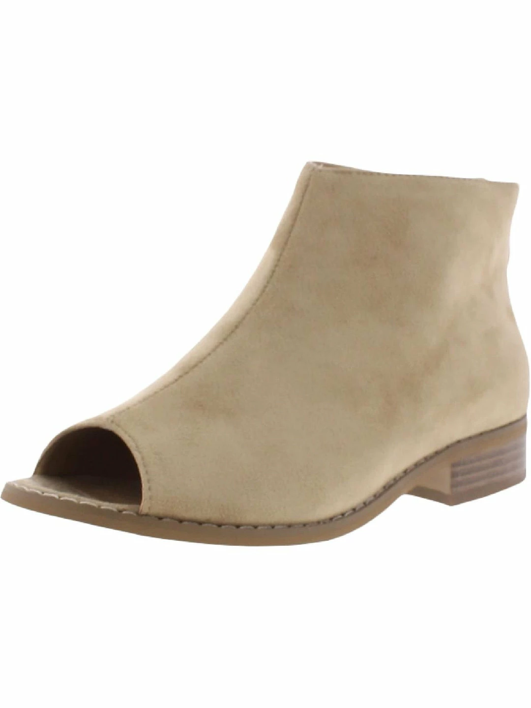 Flash Sale 👍 Journee Collection Reya 👩 Womens Suede Peep Toe Ankle 🥾 Boots 💯 1 Flash Sale 👍 Journee Collection Reya 👩 Womens Suede Peep Toe Ankle 🥾 Boots 💯