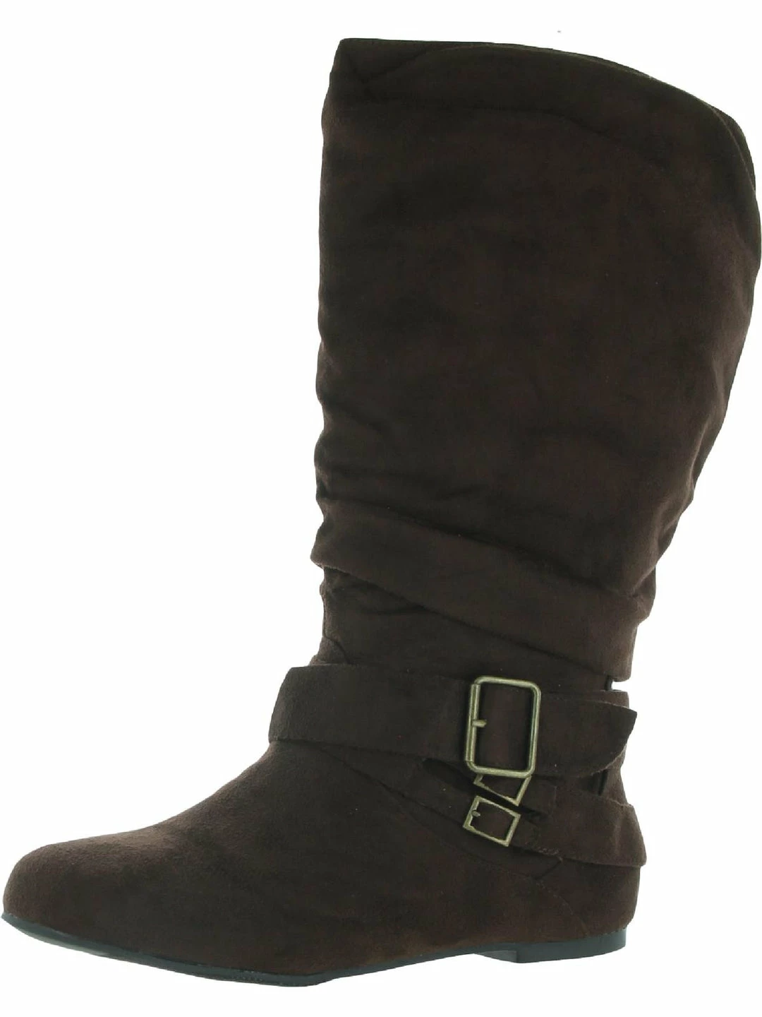 Cheapest 🎁 Journee Collection Chely 6 👩 Womens Faux Suede Wide Calf Mid-Calf 🥾 Boots ✔️ 4 Cheapest 🎁 Journee Collection Chely 6 👩 Womens Faux Suede Wide Calf Mid-Calf 🥾 Boots ✔️ - Image 4