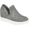 Discount ✔️ Journee Collection Cardi 👩 Womens Solid Slip On Casual and Fashion 👟 Sneakers 🧨