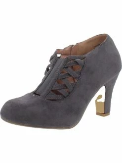 Outlet ❤️ Journee Collection Piper 👩 Womens Faux Suede Strappy Mary Jane 👠 Heels 😉