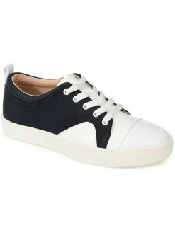 Budget 👏 Journee Collection Kyndra-P 👩 Womens Faux Leather Two Tone Casual and Fashion 👟 Sneakers 🔔