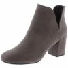 Coupon 🔔 Journee Collection Gwenn 👩 Womens Faux Suede Square Toe Booties 👏