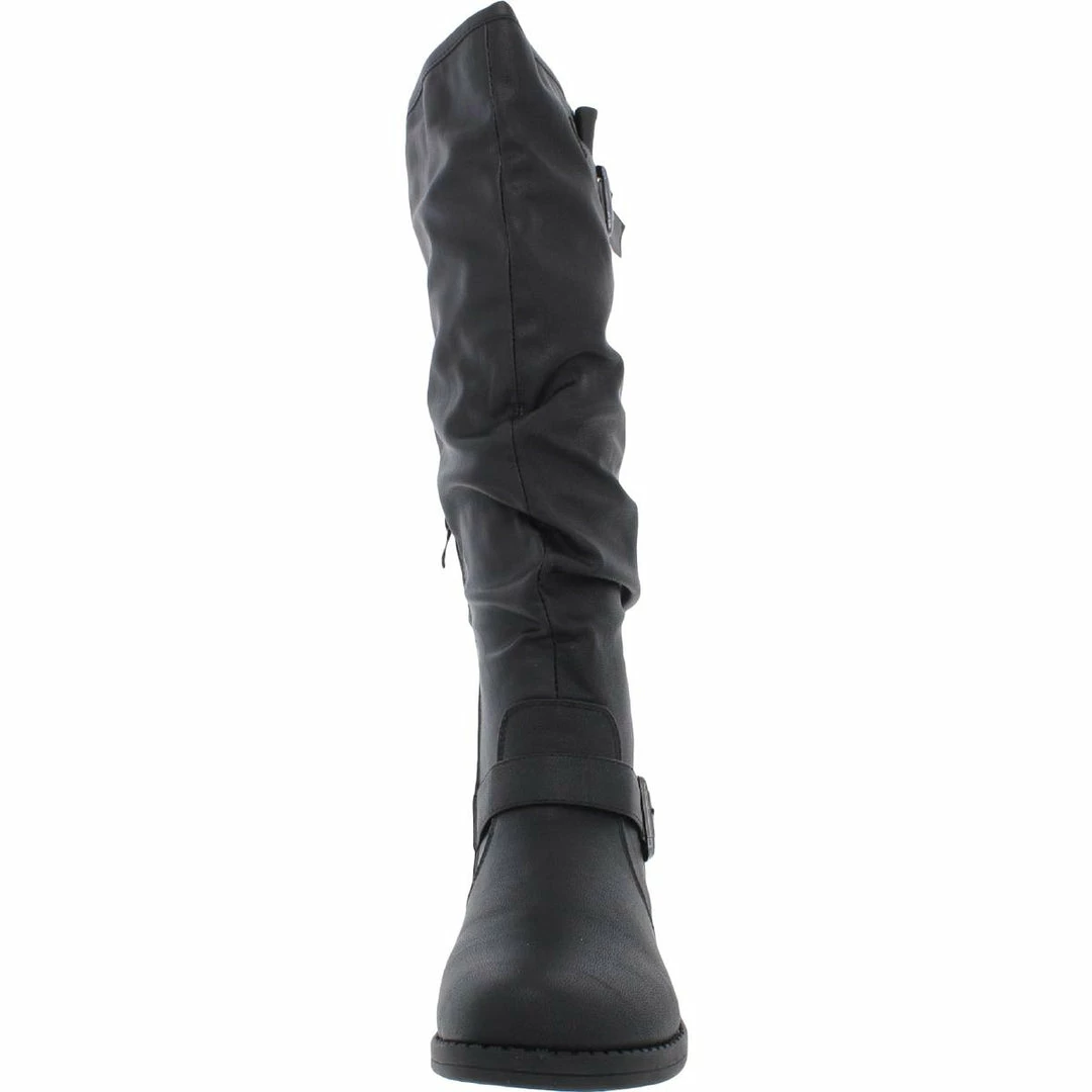 Promo ๐คฉ Journee Collection WCSTORMY ๐ฉ Womens Faux Leather Heeled Knee-High ๐ฅพ Boots ๐ 3 Promo ๐คฉ Journee Collection WCSTORMY ๐ฉ Womens Faux Leather Heeled Knee-High ๐ฅพ Boots ๐ - Image 3