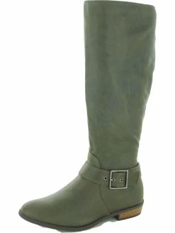 Flash Sale 😍 Journee Collection Winona 👩 Womens Faux Lea Tall Knee-High 🥾 Boots 😉