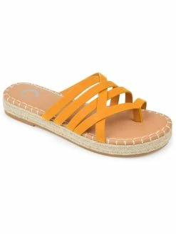Promo ❤️ Journee Collection Emmia 👩 Womens Casual Slip-On Platform 🩴 Sandals 🔔