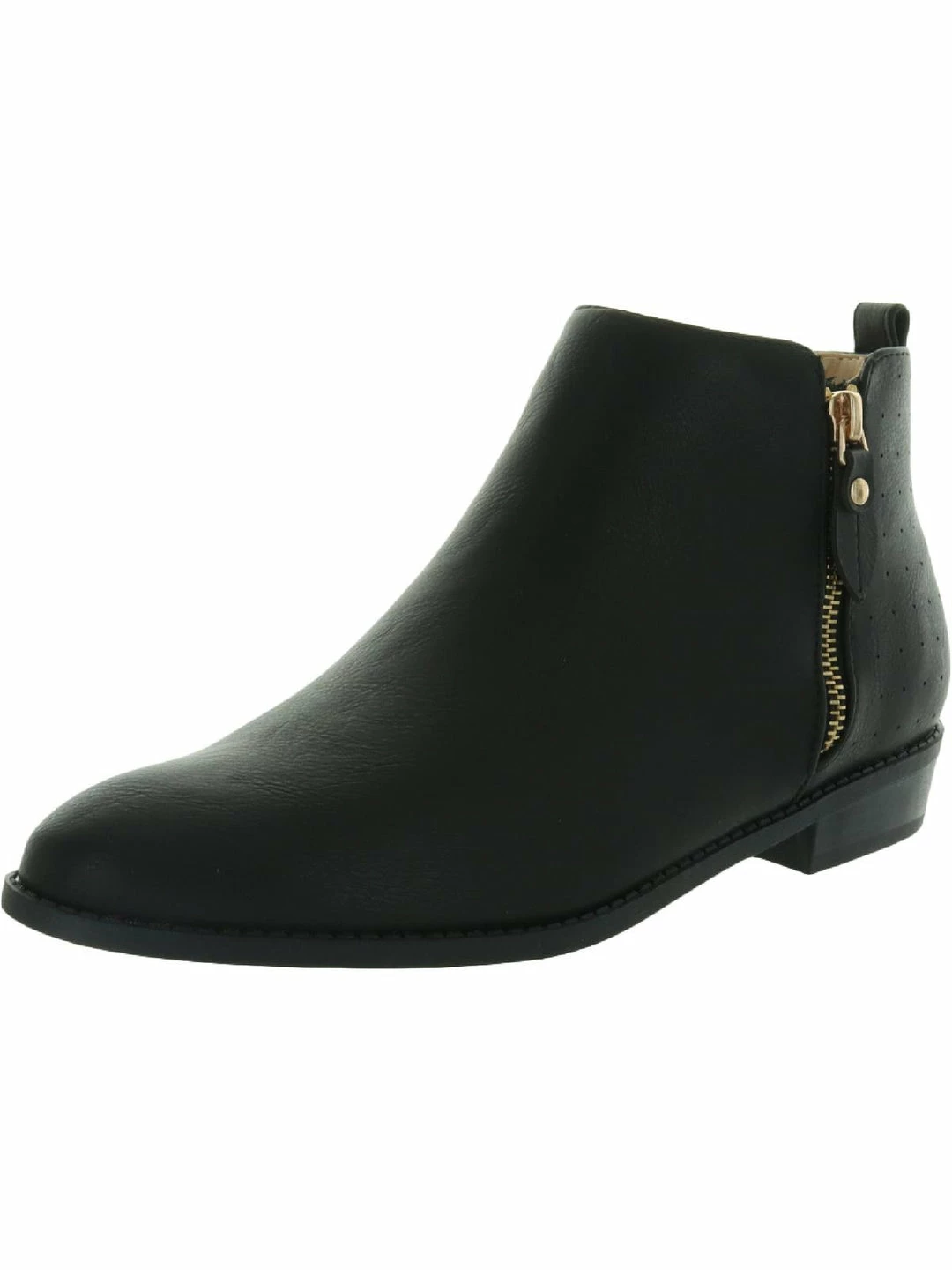 Discount ๐คฉ Journee Collection Ellis ๐ฉ Womens Faux Leather Block Heel Ankle ๐ฅพ Boots ๐งจ 4 Discount ๐คฉ Journee Collection Ellis ๐ฉ Womens Faux Leather Block Heel Ankle ๐ฅพ Boots ๐งจ - Image 4