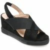 Deals 🔔 Journee Collection 👩 Women's Ronnie Wedge 🩴 Sandal 🛒