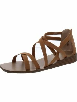 Cheapest π₯° Journee Collection Lanza π© Womens Faux Leather Ankle Strap Flat π©΄ Sandals π