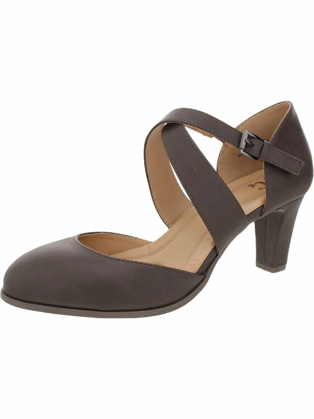 Hot Sale ๐งจ Journee Collection Ainsli ๐ฉ Womens Faux Leather Strappy ๐ Dress ๐ Heels ๐ 1 Hot Sale ๐งจ Journee Collection Ainsli ๐ฉ Womens Faux Leather Strappy ๐ Dress ๐ Heels ๐