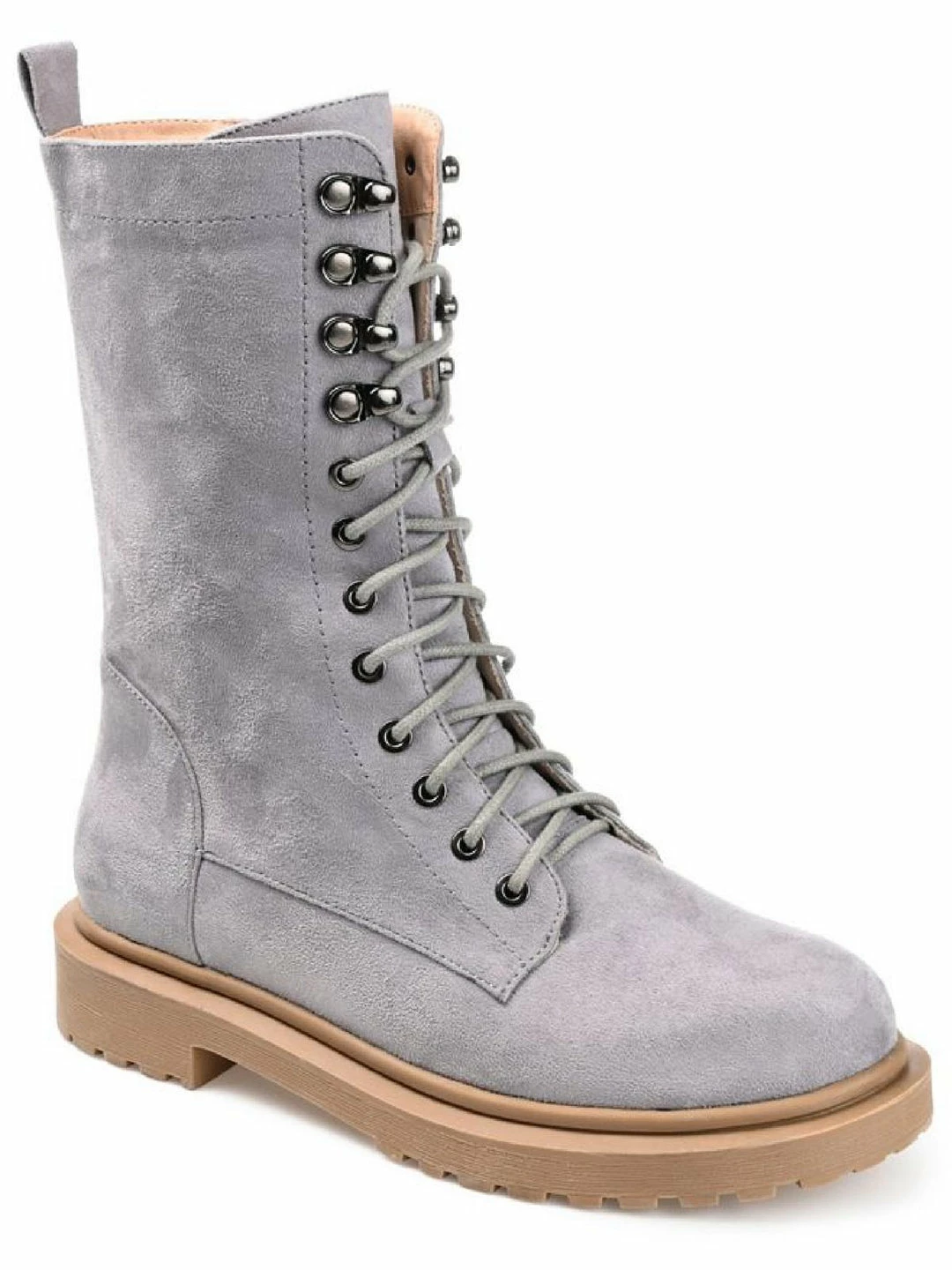 Promo π Journee Collection Cadee π© Womens Zip up Mid calf Combat & Lace-up π₯Ύ Boots β 1 Promo π Journee Collection Cadee π© Womens Zip up Mid calf Combat & Lace-up π₯Ύ Boots β