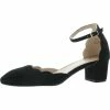 Best deal 💯 Journee Collection Edna 👩 Womens Faux Suede Ankle Strap 👗 Dress 👠 Heels ✔️