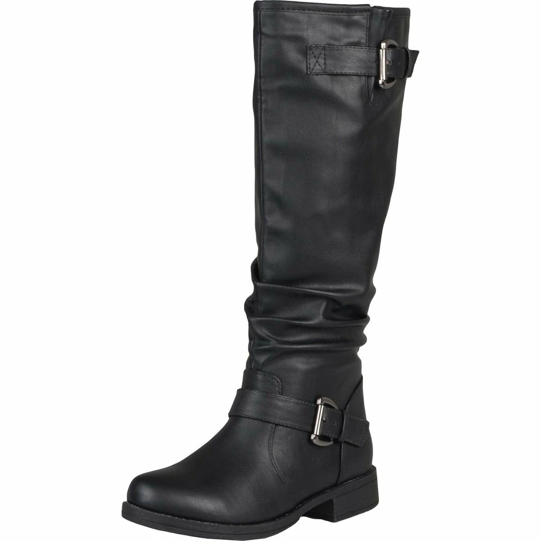 Coupon ๐ฅ Journee Collection Stormy ๐ฉ Womens Faux Leather Extra Wide Calf Riding ๐ฅพ Boots ๐ฅ 2 Coupon ๐ฅ Journee Collection Stormy ๐ฉ Womens Faux Leather Extra Wide Calf Riding ๐ฅพ Boots ๐ฅ - Image 2