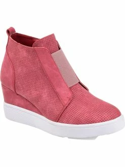 Cheap 🧨 Journee Collection Clara 👩 Womens Leather Platform Casual and Fashion 👟 Sneakers 👏