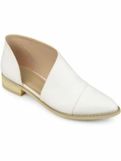 Coupon ✔️ Journee Collection Quelin 👩 Womens Faux Suede Slip On D'Orsay 🎁