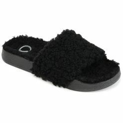 Cheapest 🤩 Journee Collection 👩 Women's Faux Fur Haimi Slipper 👏
