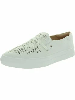 Best Sale 👍 Journee Collection 👩 Womens Faux Leather Perforated Fashion 👟 Sneakers 😀