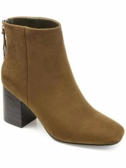 Deals โ Journee Collection Audrina ๐ฉ Womens Faux Suede Square Toe Booties โค๏ธ