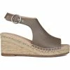 Discount ⭐ Journee Collection Crew 👩 Womens Faux Leather Wedge Espadrilles 🌟
