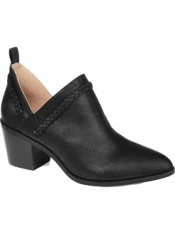 Best Pirce 🎉 Journee Collection Sophie 👩 Womens Microsuede Pointed Toe Ankle 🥾 Boots ✔️