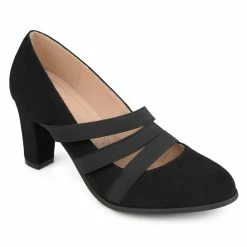 Promo 😉 Journee Collection 👩 Women's Wide Width Comfort Loren Pump ⌛