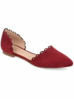 Best reviews of 😀 Journee Collection Jezlin 👩 Womens Scalloped Slip On Pointed Toe Flats 🤩