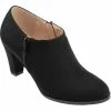 Promo 🌟 Journee Collection Sanzi 👩 Womens Faux Suede Block Heel Booties 🔥