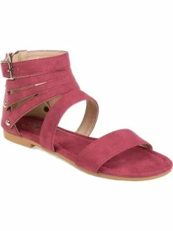 Best reviews of ⭐ Journee Collection ESENCE 👩 Womens Faux Suede Gladiator Flat 🩴 Sandals 🎁