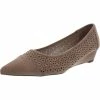 Best deal 😉 Journee Collection Finnola 👩 Womens Faux-Suede Slip-On Pointed Toe 👠 Heels 😀