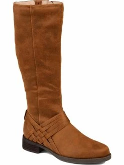 Best reviews of 🥰 Journee Collection Meg 👩 Womens Extra Wide Calf Faux Suede Mid-Calf 🥾 Boots 🎁