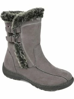 Best Pirce 🔔 Journee Collection Takani 👩 Womens Faux Fur Lined Cold Weather Booties 😉