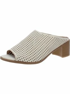 Best Sale 🎉 Journee Collection Ziff 👩 Womens Block Heel Slides Mule 🩴 Sandals ⭐