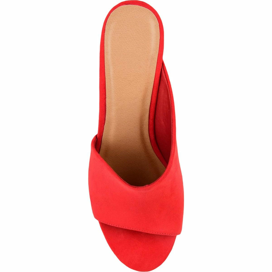 Best Sale π Journee Collection Allea π© Womens Slip On Block Heel Mule π©΄ Sandals π₯ 3 Best Sale π Journee Collection Allea π© Womens Slip On Block Heel Mule π©΄ Sandals π₯ - Image 3