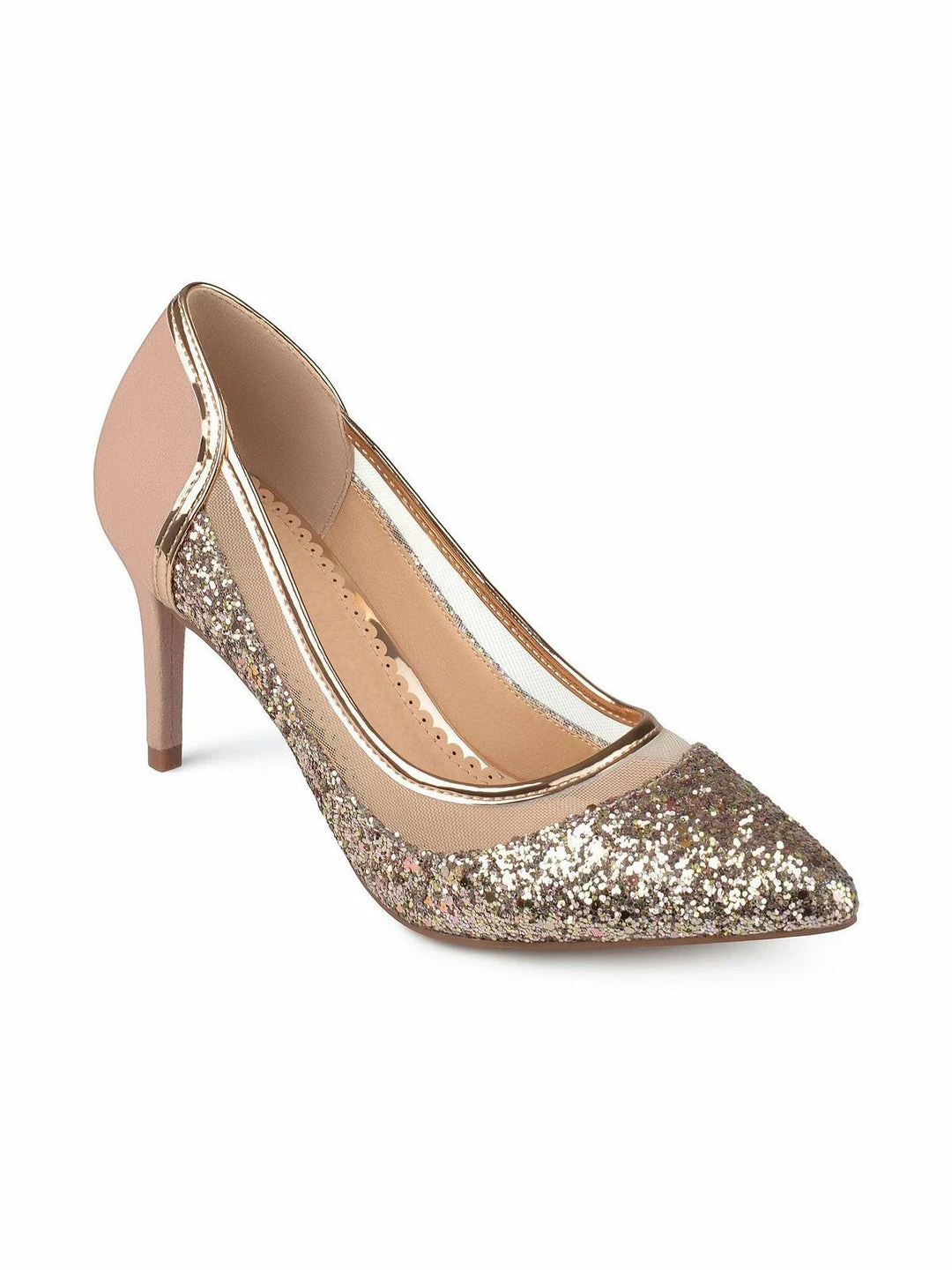 Brand new π Journee Collection Kalani π© Womens Glitter Padded Insole π Dress π Heels π― 4 Brand new π Journee Collection Kalani π© Womens Glitter Padded Insole π Dress π Heels π― - Image 4