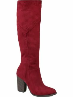 Best reviews of 🌟 Journee Collection Kyllie 👩 Womens Extra Wide Calf Block Heel Knee-High 🥾 Boots 🤩