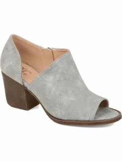 Coupon 🌟 Journee Collection Hartli 👩 Womens Faux Leather D'Orsay Booties 😉