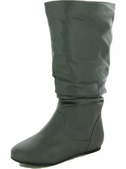 Best Sale 😀 Journee Collection XWC-JAYNE 👩 Womens Pull-On Tall Knee-High 🥾 Boots 🔥