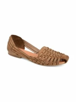 Coupon π Journee Collection Rilee π© Womens Leather Slip On Huarache π©΄ Sandals π