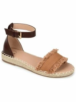 Discount 🎉 Journee Collection Tristeen 👩 Womens Flats Ankle Strap Espadrilles 💯