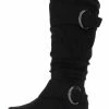 Buy 😀 Journee Collection Jester 👩 Womens Faux Suede Sloughy Mid-Calf 🥾 Boots 🔔