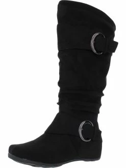 Buy 😀 Journee Collection Jester 👩 Womens Faux Suede Sloughy Mid-Calf 🥾 Boots 🔔