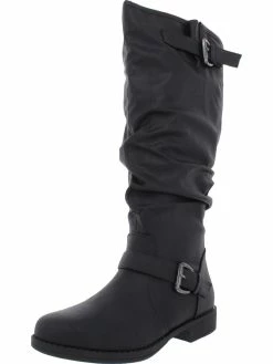 Promo 🤩 Journee Collection WCSTORMY 👩 Womens Faux Leather Heeled Knee-High 🥾 Boots 🌟