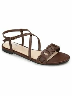 Best deal 👏 Journee Collection Jalia 👩 Womens Faux Leather Sling Back Flat 🩴 Sandals 💯 -Journee Collection Sales 955e792126794ebf8dfdbe52180126b9 108b2599 ad70 4692 81df 96c81c3b96ce 1080x