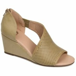 Promo 😍 Journee Collection 👩 Women's Tru Comfort Foam Wide Width Aretha Wedge 🎉