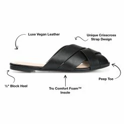 Hot Sale 🔥 Journee Collection 👩 Women's Tru Comfort Foam Haize 🩴 Sandal 🧨 -Journee Collection Sales 9aaa3dd5e9eb42e185ba66de8bda7973 1080x