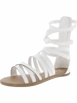 Budget π― Journee Collection DONNA π© Womens Faux Leather Back Zipper Gladiator π©΄ Sandals β